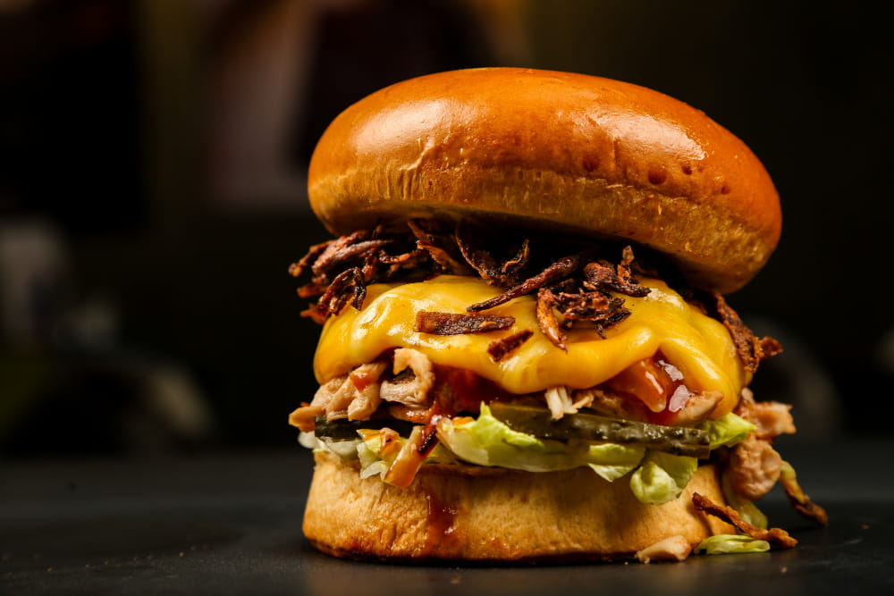 Hamburguesa gourmet de ternera